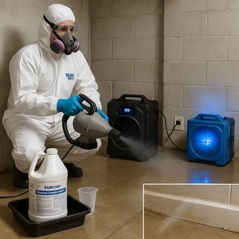 Sanitization and Odor Removal process in Sciotodale, OH