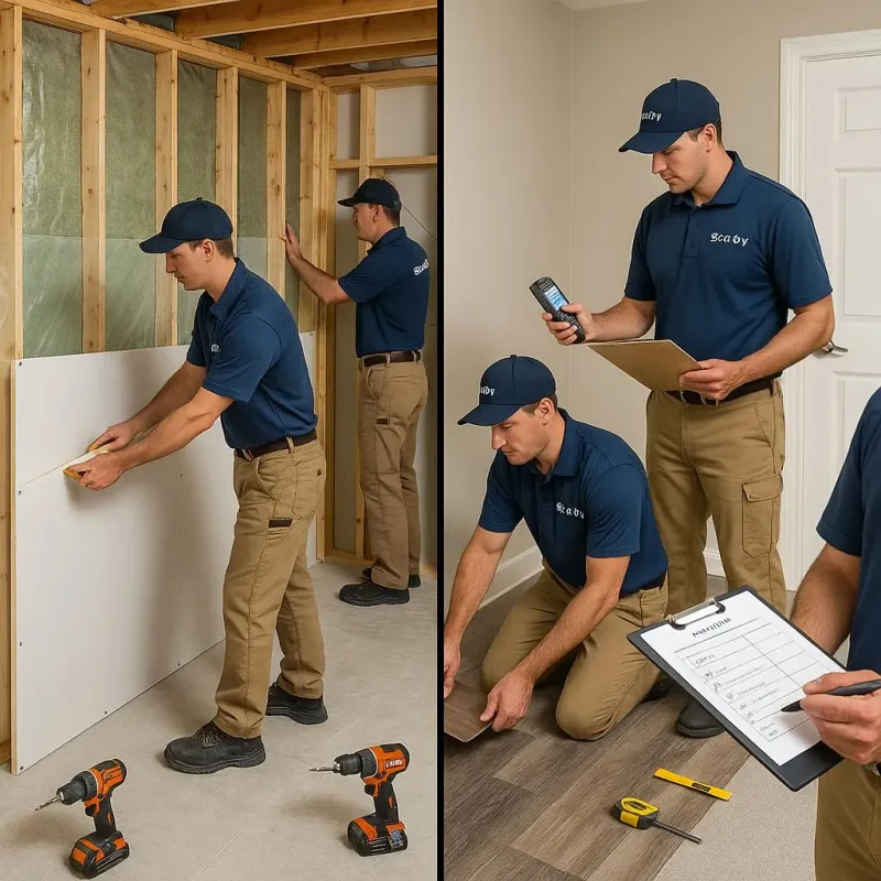 Repairs and Reconstruction process in Sciotodale, OH